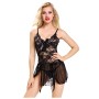 Hot Black Transparent Babydoll M2109