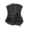 2016 New Leather Charpie Steel Bones Underbust Corset M1356
