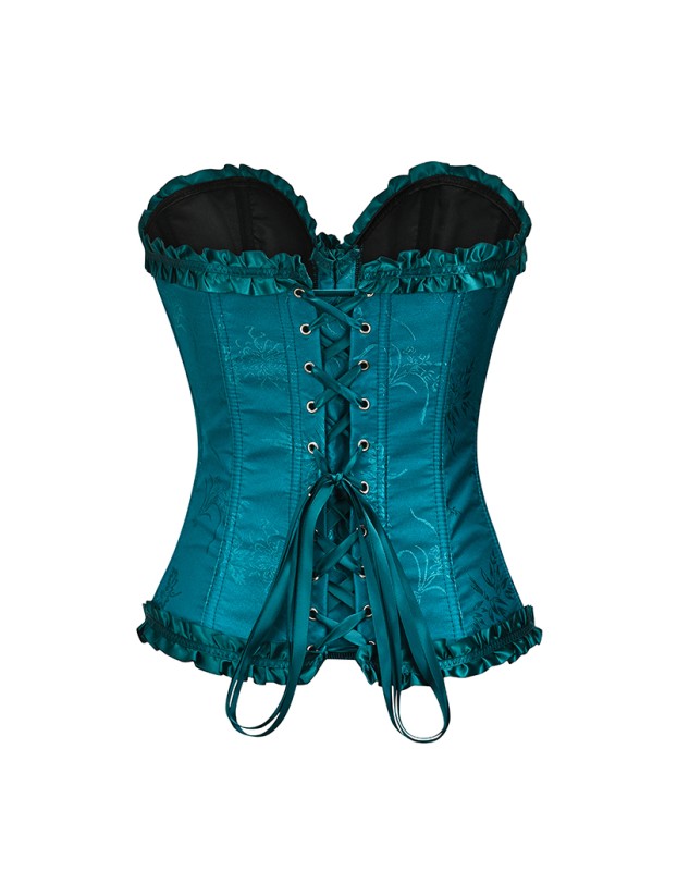 Women Sexy Corsets Bustiers Floral Burlesque Vintage Corset M26046