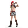 Men Game Party Cosplay Sexy Pirate Costume Club Fun Uniform Costume XY82218