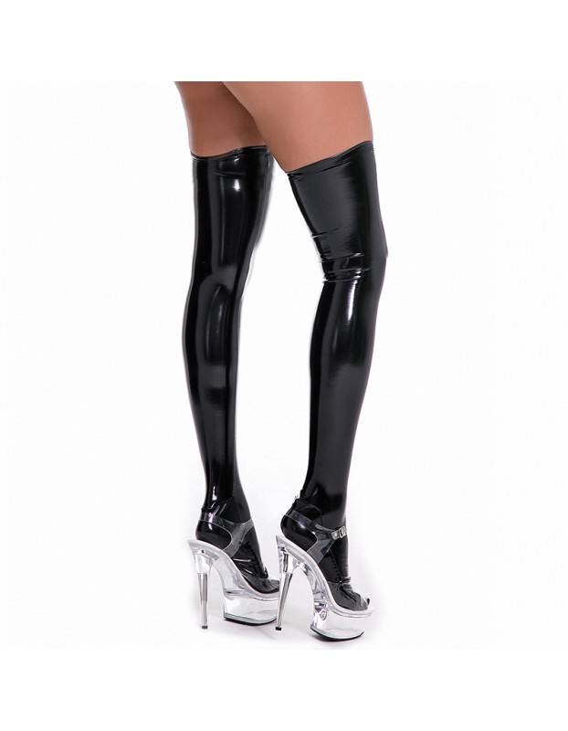 Leather Adult Women Thigh High Socks XX6815