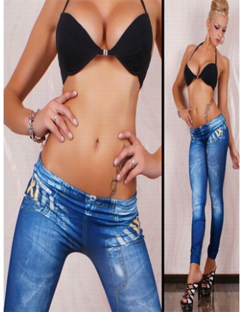Seamless Tattoo Leggings trousers FG9012BE