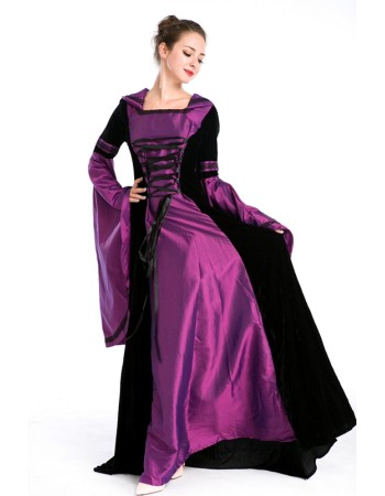 long sleeve burlesque costume  M4748
