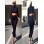 Sexy Black Long Sleeves Clubwear M2316