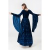 Witch Robe Stage Role Play Retro Court Vampire Charmed Costume Cosplay YM9308