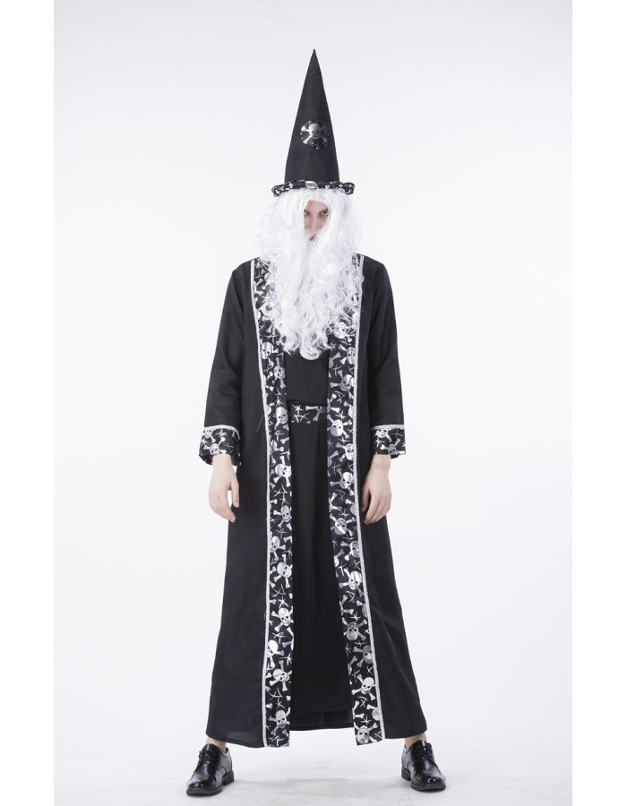 Men and women Hogwarts School of Witchcraft and Wizardry Magician robes costumes