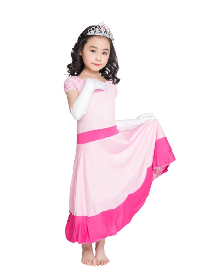 Children Cosplay Pink Princess Costume M40642