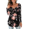 Ladies Casual Floral Printing Blouse M5602