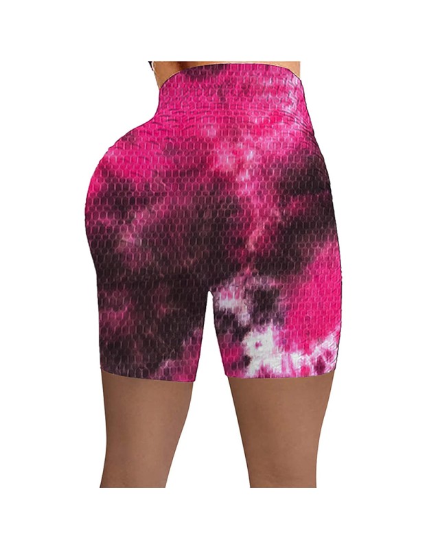 tie dye sexy printed women short yoga pants leggings M30121