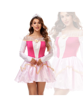 Sleeping Beauty Princess Cosplay Sweet Princess Dress Performance Costumes DL2030