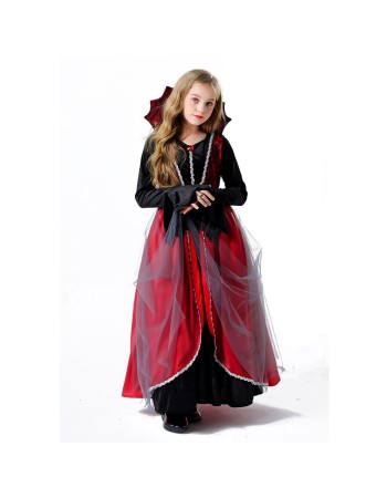 Vampire Female Masquerade Party Queen Costume Retro Court Queen YM5609