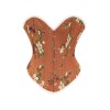 Flower Palace Corset Butterfly Print Bone Dress Wedding Base Waist Busier 22025