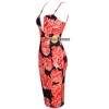 Sexy Flowery Pattern Design Clubwear M2308