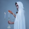 Halloween Costume Skeleton Ghost Bride Movie Role-Playing Game Uniform YM8717
