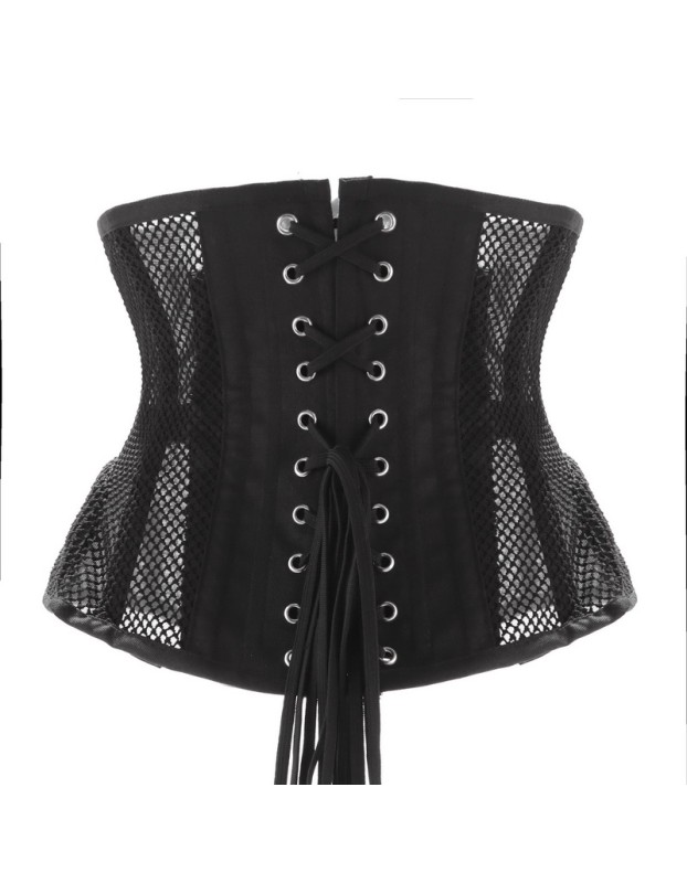 14 Steel Corset Mesh Bustier Girdle Sports Fitness Belt Palace Shaper Corset MS0052
