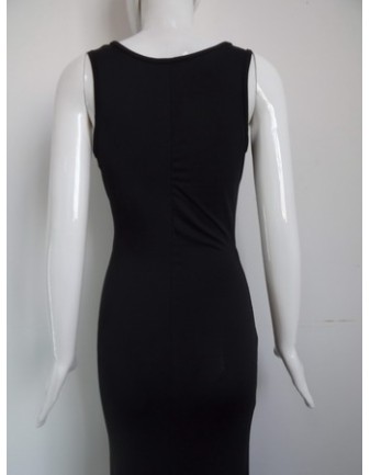 Sexy Black Long Maxi Dress M3982b