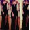 Fashion Top Style Black Long Evening Dress M3993