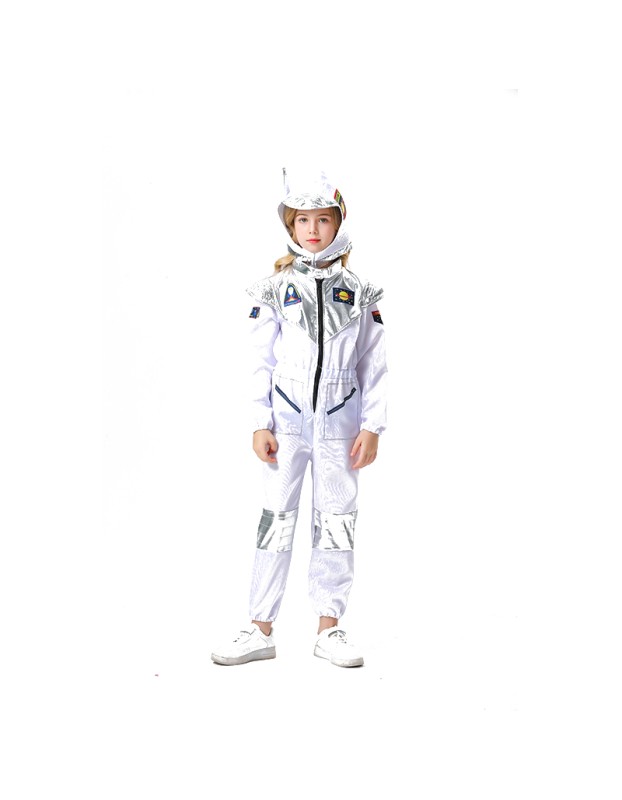 Astronaut Kindergarten Costume Halloween Cosplay Girl Role Playing Spacesuit YM5828
