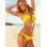 Solid Color Bikini Top M5293E