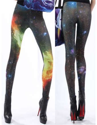 Ladies Stylish Galaxy Leggings 328