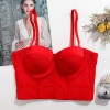 Sports Bra Mesh Yarn Underwire Fishbone Suspender Breathable Underwear KN8594
