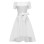 Cocktail Lace Stitching Satin One Shoulder Ball Gown Wedding Dress CD1613