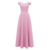 Women Evening Explosion Style Shoulder Sexy Maxi Dresses CD1700