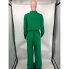 Women's Autumn Simple Solid Color Shirt Wide Leg Straight Pants Casual Suit YM8628