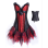 Polka Dot Corset With Skirt M1252