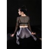 Sexy Thin Transparent Oil Women Shine Leggings Dance Yoga Pants XX1851