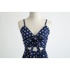 Sexy Spaghetti Strap Crop-Top Girl Summer Beach Dress M30389