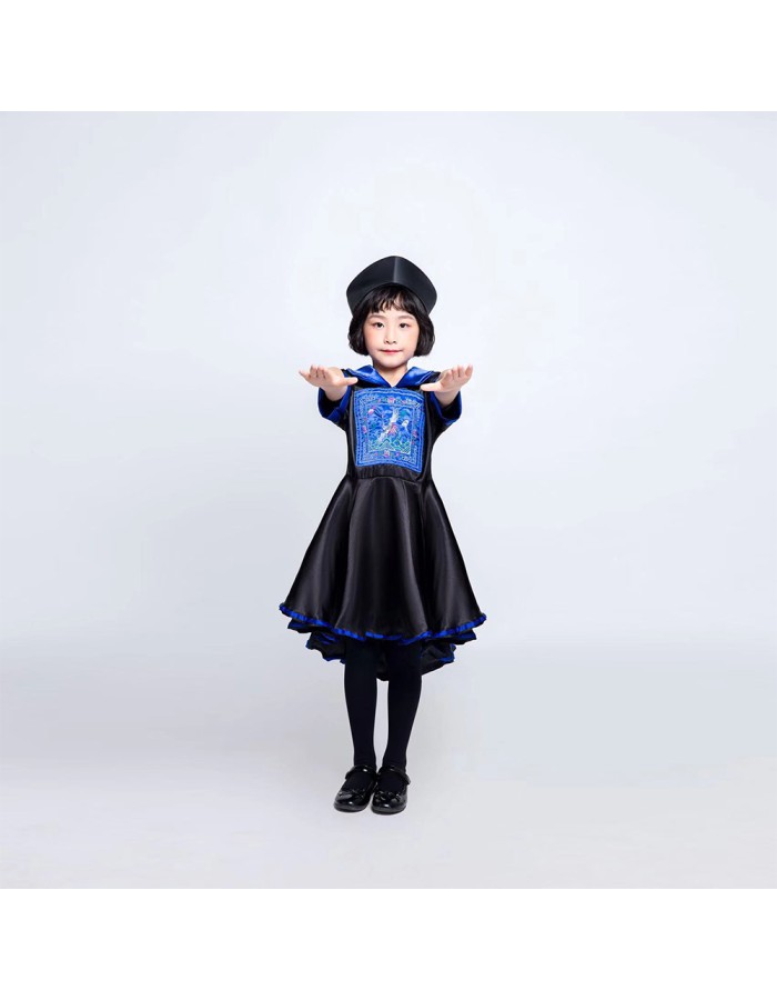 Qing Dynasty costume  Children  zombie Cosplay Dress M40732