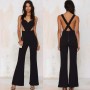 Fashion black sexy jumpsuit M30096