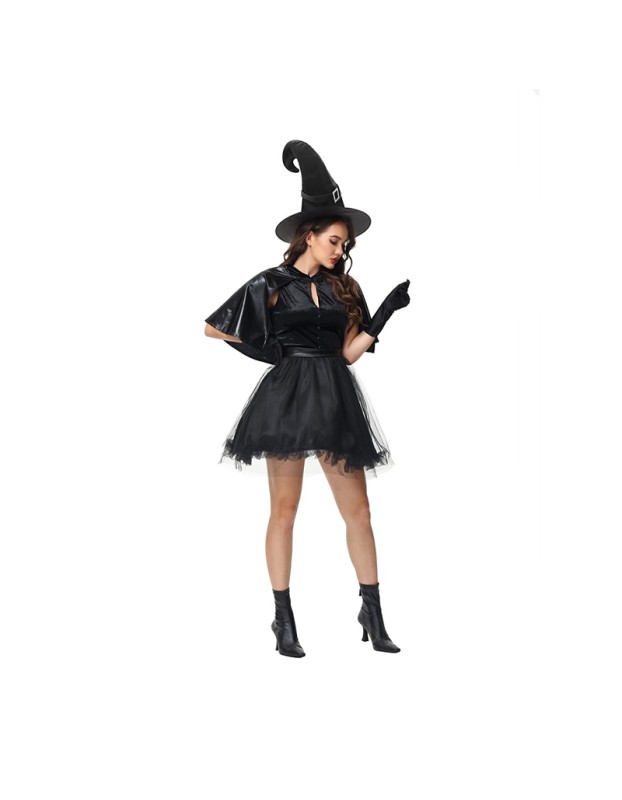 Adult Halloween Cosplay Women Bar Costume Seductive Witch Costume SL3398