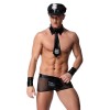 PU Lingerie Police Suits Sexy Sex Costumes Underwear Men 20192