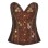 Steampunk Metal Gear Corset Plus Size M1426
