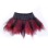 Sexy black and red Layered Petticoat M32b