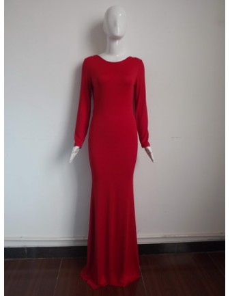 Fashion Top Red Long Evening Dress M2304c