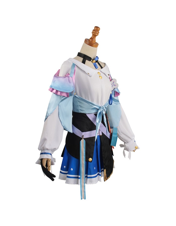 March 7th Cosplay Honkai Star Rail Costume with Wig Anime Game Outfit