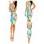 Sexy Fashion Adult Print Midi Dress M2324