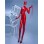 Sexy catwoman PVC leather jumpsuit M7016A