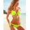 Solid Color Bikini Top M5293F