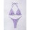 Light Purple Wholesale Swimsuit Halter Sexy Young Tiny Swimwear Sexy Bikini A2207