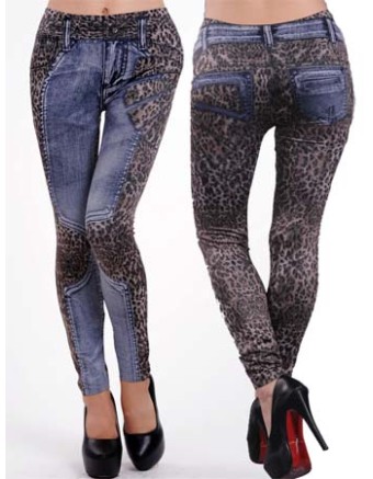 Seamless Tattoo Leggings trousers FG9068BE