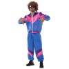 Retro 80's Disco Costumes Hippie Adult Dance Movement Hip Hop Clothes S5573