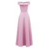 Women Evening Explosion Style Shoulder Sexy Maxi Dresses CD1700
