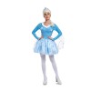Princess Cosplay Aisha Dress Frozen Long Sleeve Winter Snow Scene Costume DL2059