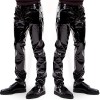 Men Casual Pants Sexy Vinyl PU Leather Scrunch Butt Leggings N6005