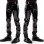Men Casual Pants Sexy Vinyl PU Leather Scrunch Butt Leggings N6005