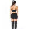 Gather Underwear Suspender Corset Punk Metal  Sexy Spice Girl Corset 2075